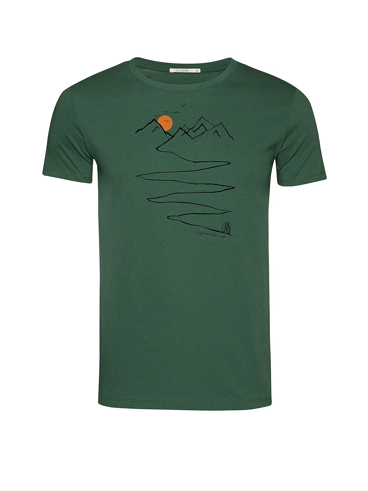 GREENBOMB | T-Shirt BIKE PATH | 